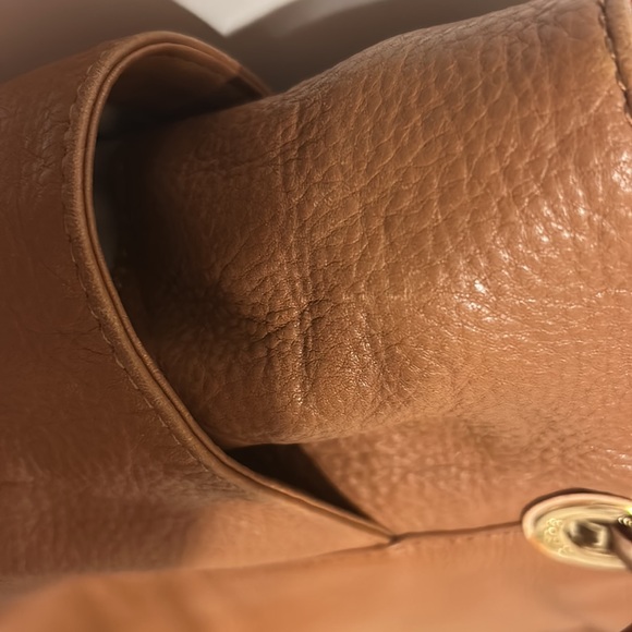 Brown Michael kids shoulder bag leather 10”x15” - Picture 4 of 4